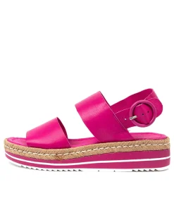 Atha Fuchsia Leather
