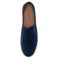Becca Navy Suede Sneakers Ws