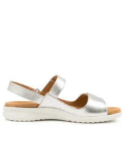 Benji Xw Silver-Wht Leath