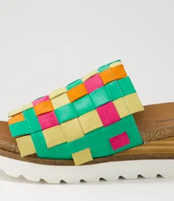 Berton Spearmint Multi Mules