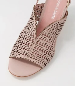 Cailely Mushroom Leather Sandals