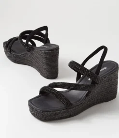 Cookie Black Mix Multi Sandals