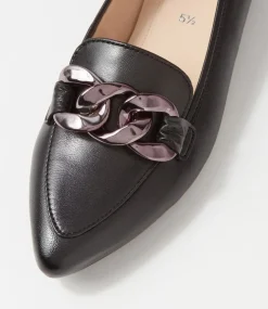 Diego Schwarz Leather Loafers