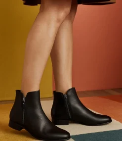 Fabian Black Leather