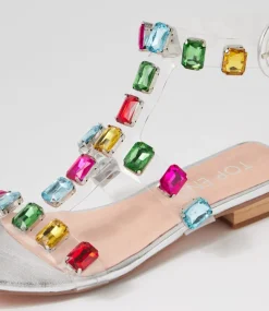 Kosire Silver Bright Multi Sandals