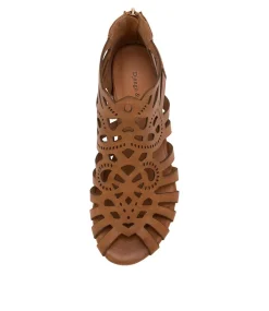 Palermo Tan Leather Sandals