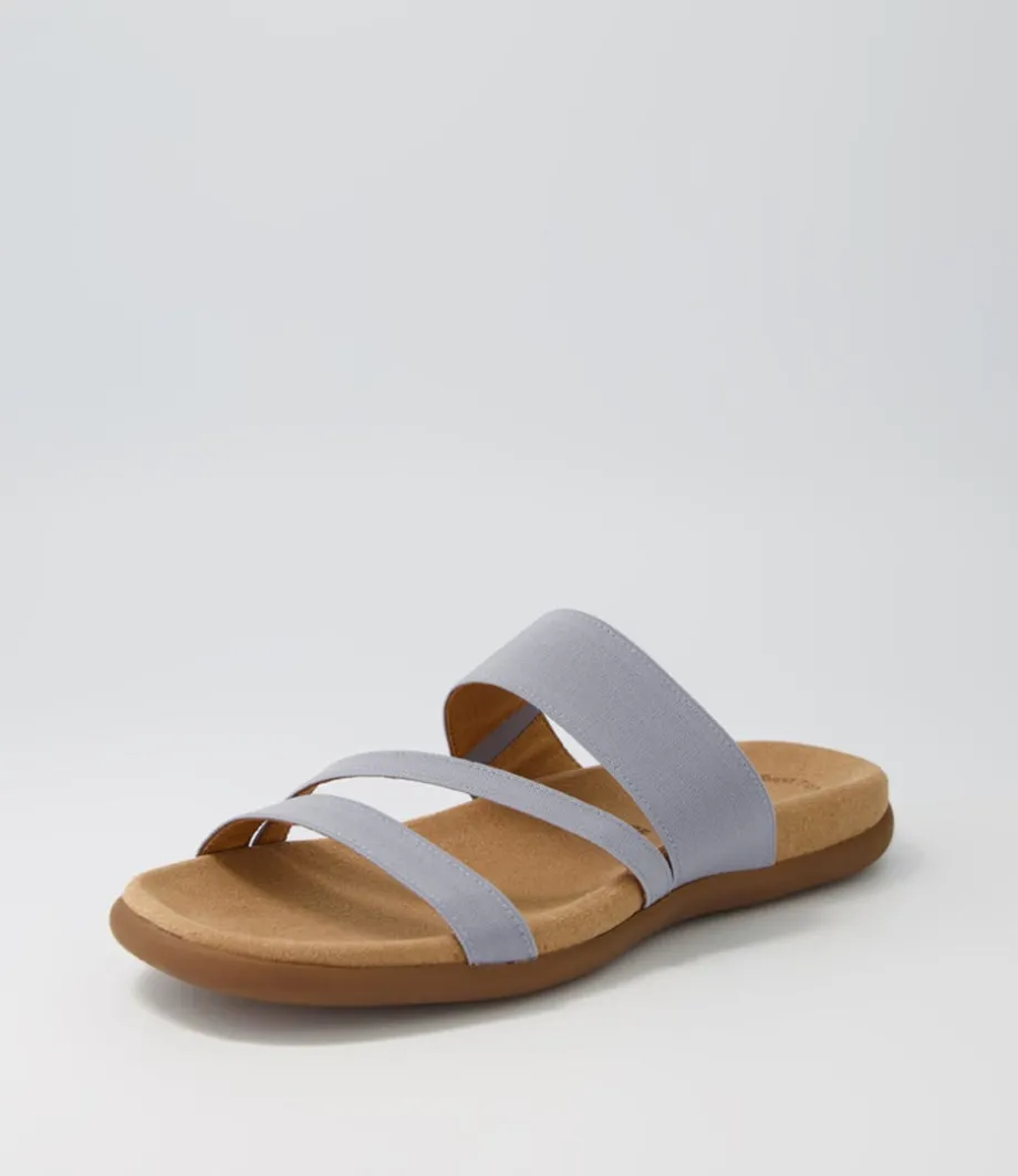 Rachie Aquamarin Elastic Sandals